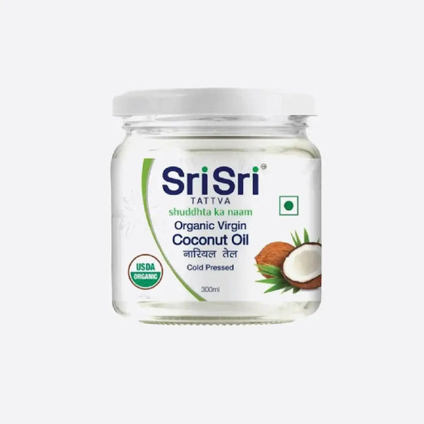 Organic Virgin Coconut Oil - Cold Pressed by Sri Sri Tattva Canada