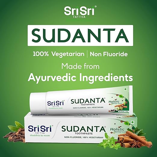 Sri Sri Tattva Sudanta - Vegan Toothpaste with Herbs