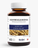Close-up bottle of Ashwagandha (Withania somnifera) — Ayurvedic herb, NPN sleep aid and stress support in Canada