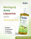 Sri Sri Ayurved product with text on a light green background