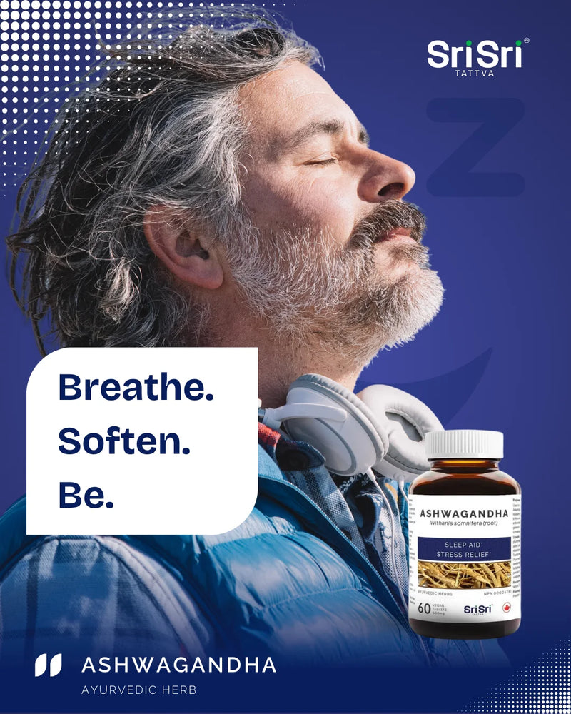 Outdoor breath moment — Ashwagandha adaptogen for stress support and balance, Canada