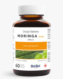 Moringa + Amla tablets bottle — Ayurvedic antioxidant energy support in Canada