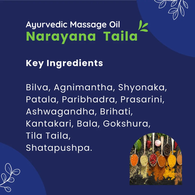 Narayan Taila Ayurvedic massage Oil