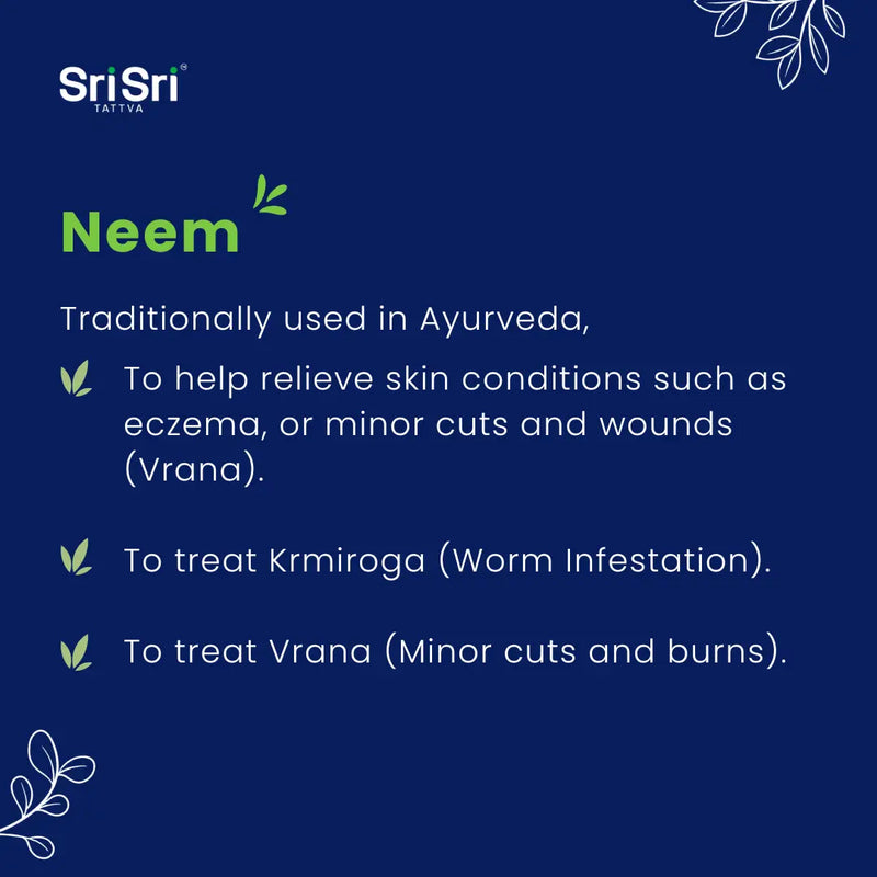Neem Sri Sri Tattva Ayurved Herbs