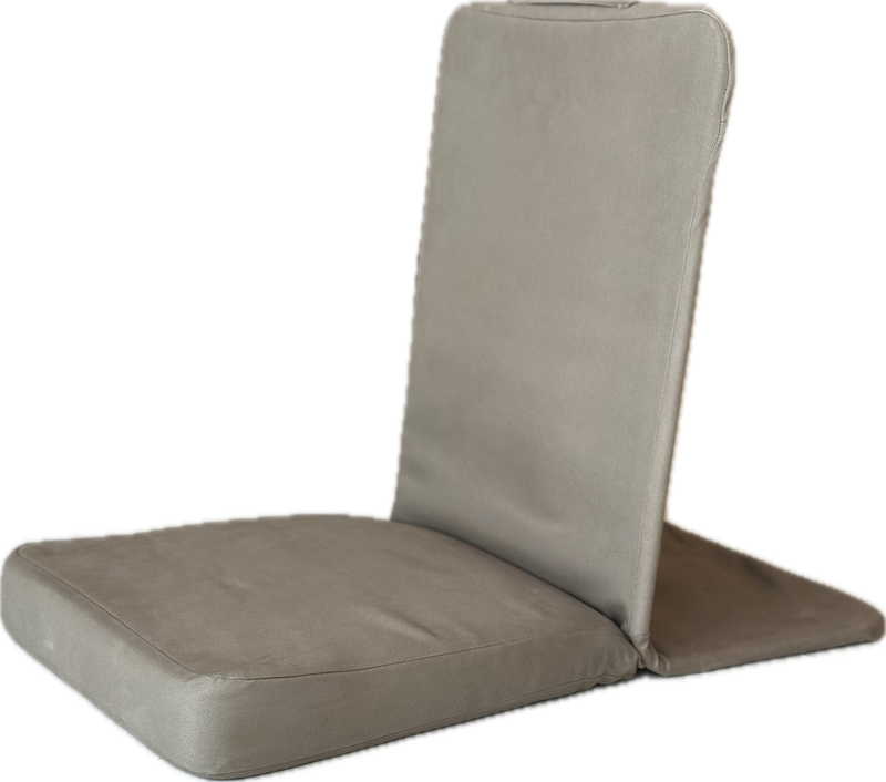 Folding Meditation Floor Chair With Back Rest