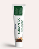 Sudanta Ayurvedic toothpaste 200g tube, SLS-free and fluoride-free