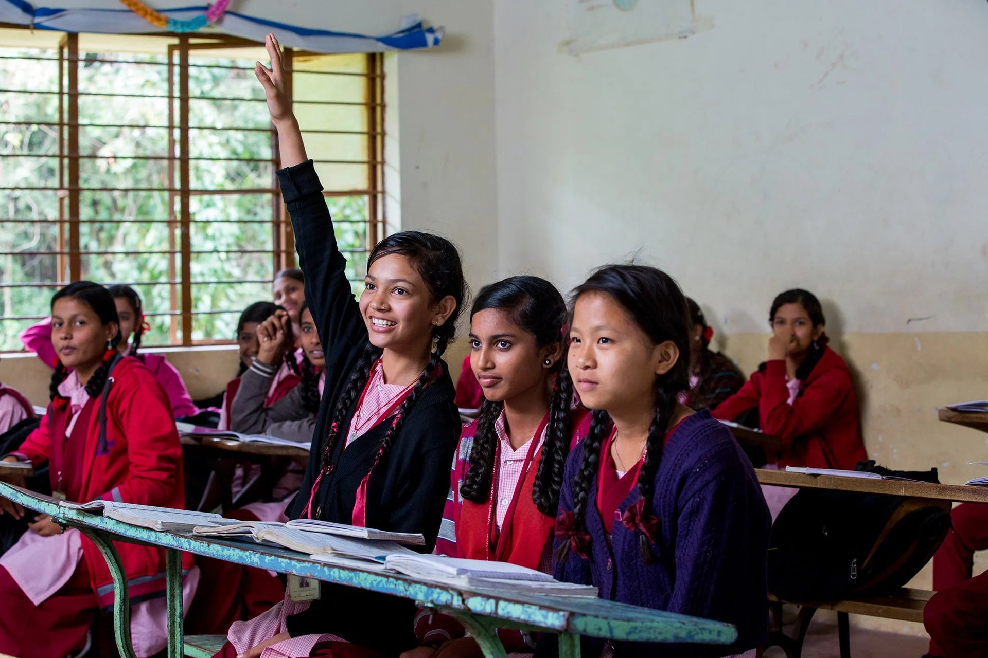 Children in India supported through Care for Children Canada