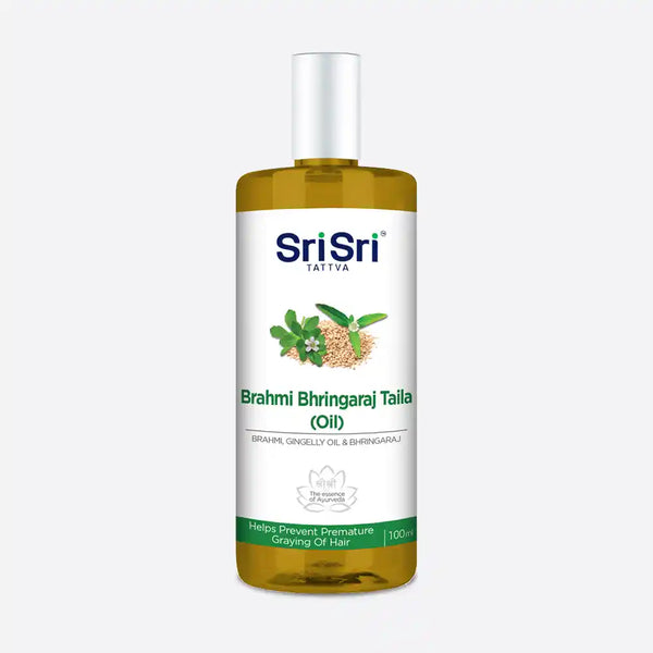 Brahmi Bhringraj Hair Oil Natural Hair Care with Ayurvedic Herbs