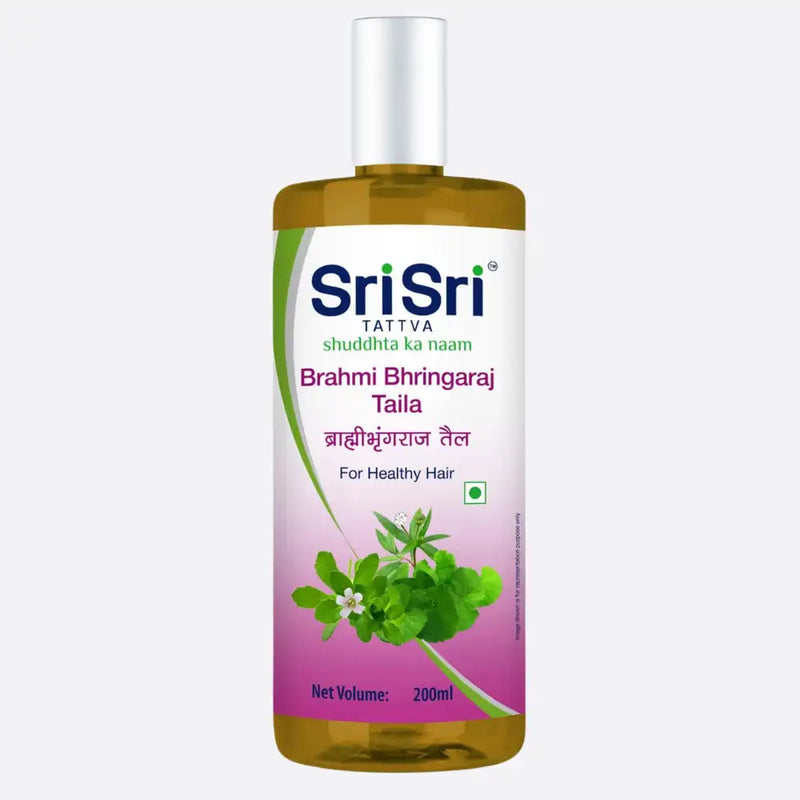 Brahmi Bhringraj Hair Oil by Sri Sri Tattva Canada