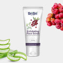 Exfoliating Face Scrub Aloe Vera Grapes