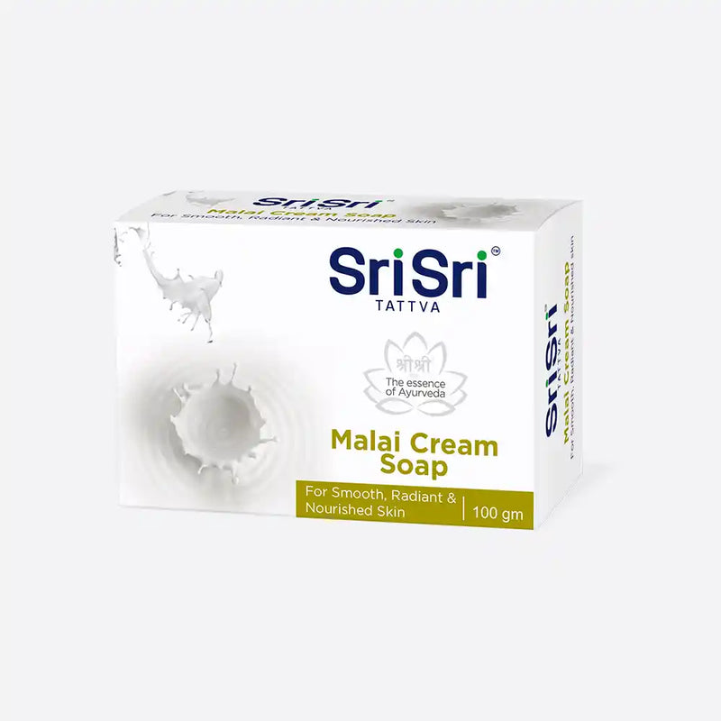Malai Cream Soap by Sri Sri Tattva Canada