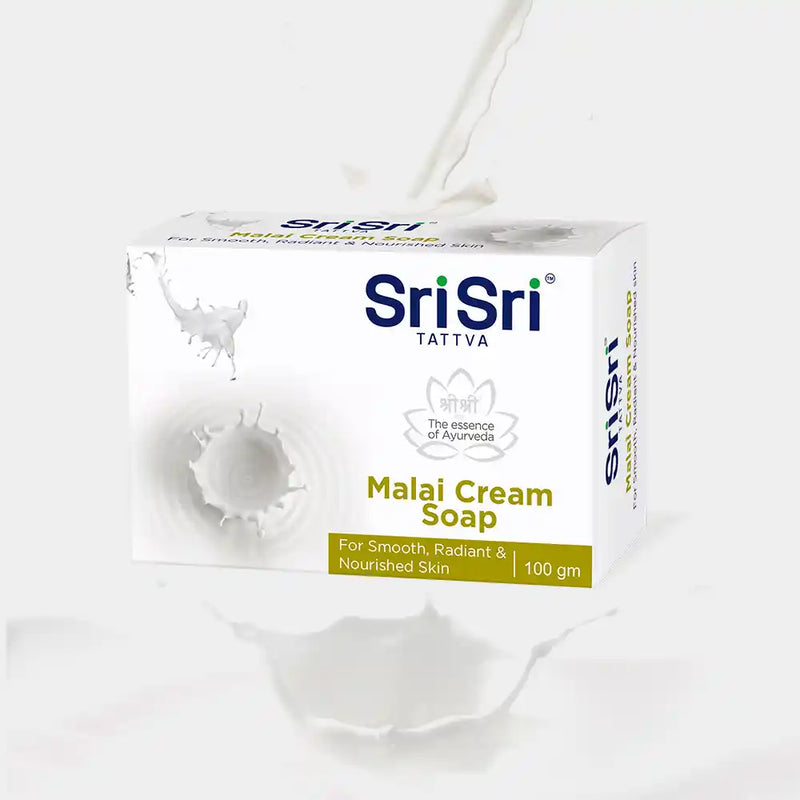 Malai Cream Soap by Sri Sri Tattva Canada