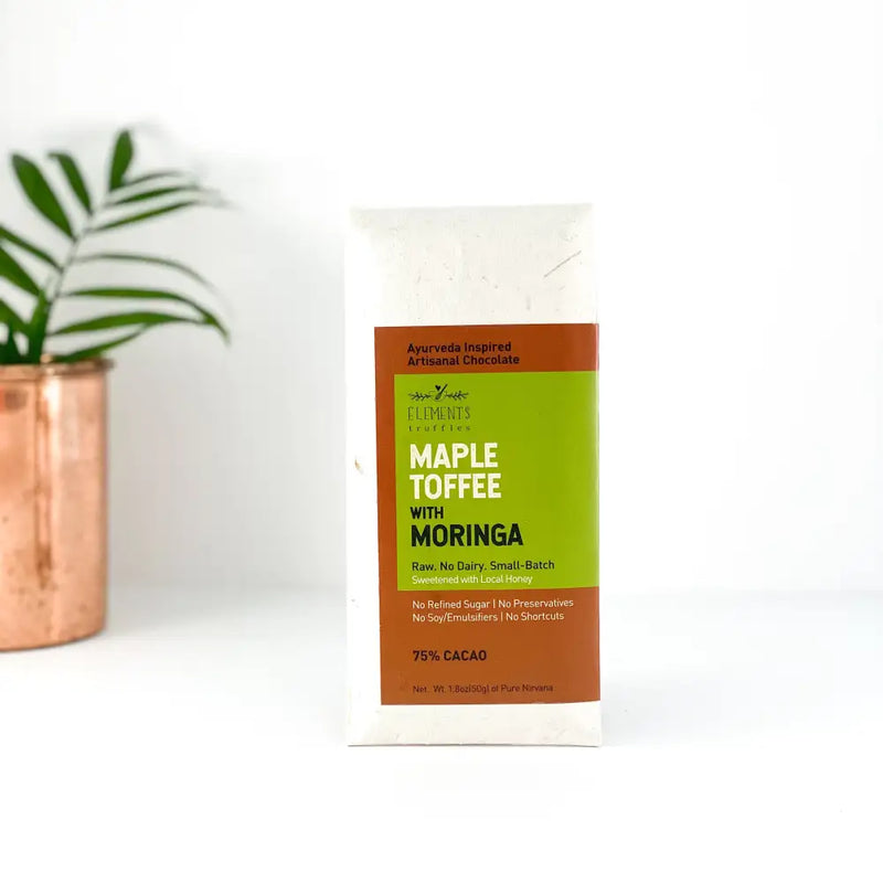 Maple Toffee with Moringa
