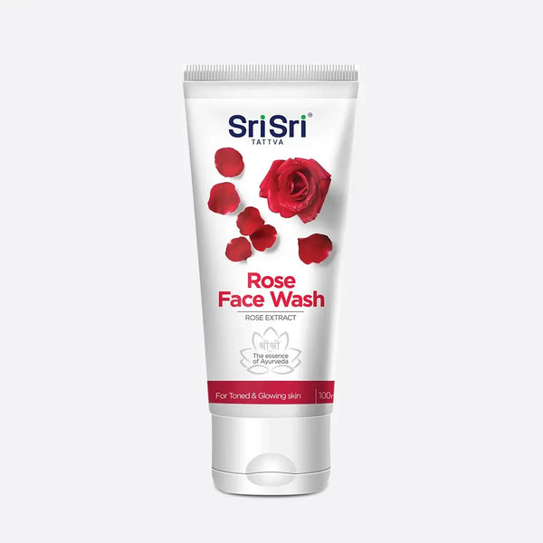 Rose Face Wash by Sri Sri Tattva Canada