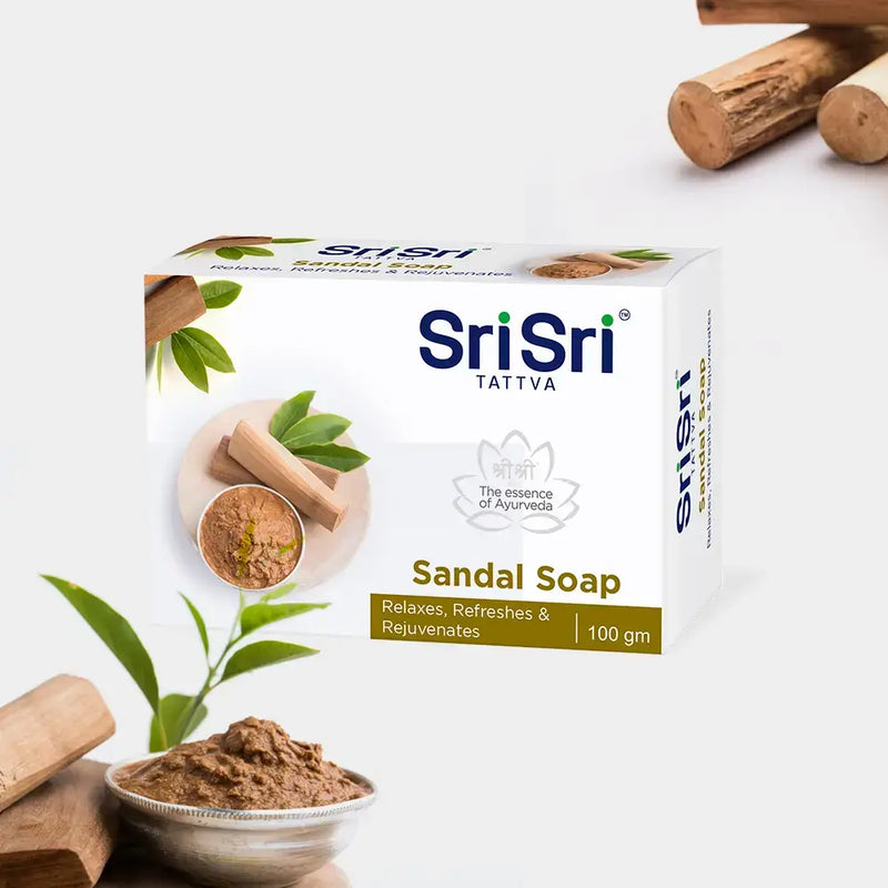 Sandal Soap by Sri Sri Tattva Canada