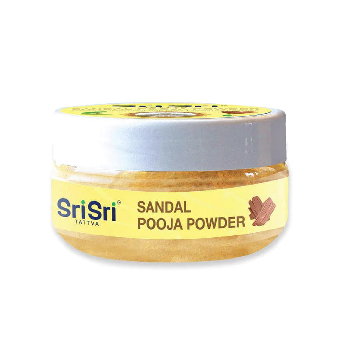Sandal Pooja Powder - Pure Chandan Powder - Sri Sri Tattva 