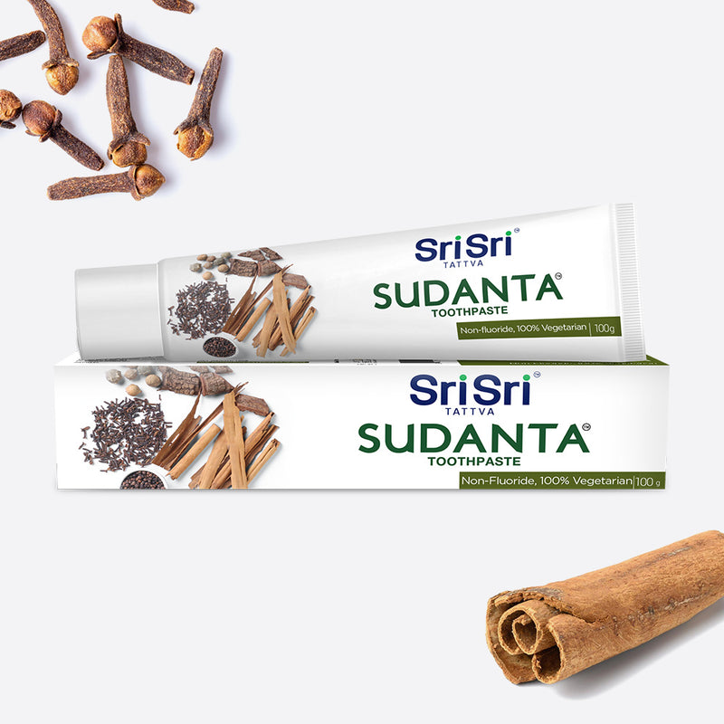 Sudanta - Vegan Toothpaste with Herbs Trusted for Oral Health