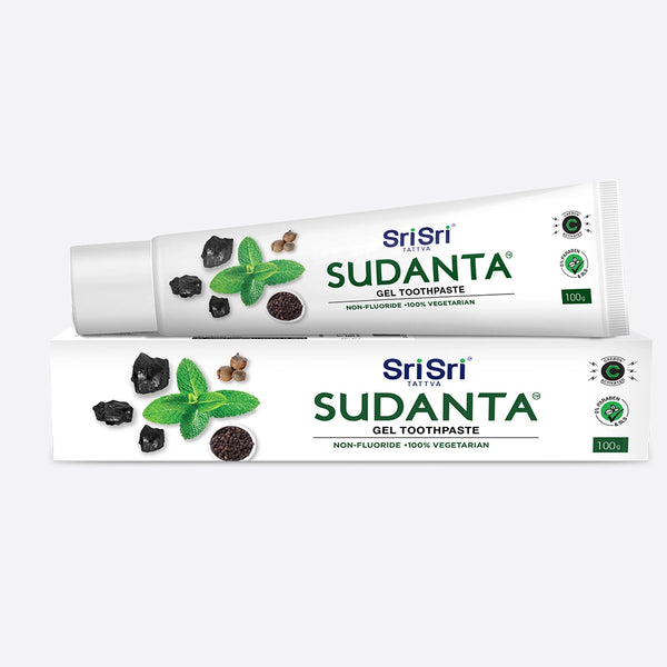 Sri Sri Tattva Cosmetics Pack of 1 Sudanta Toothpaste Charcoal Gel